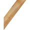 Ekena Millwork 4"W x 12"D x 16"H Traditional Rough Sawn Knee Brace, Western Red Cedar BRC04X12X16TRA00RWR - alternate 2